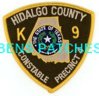 TEXAS,A,HIDALGO COUNTY CONSTABLE PRECINCT 4 K-9 1